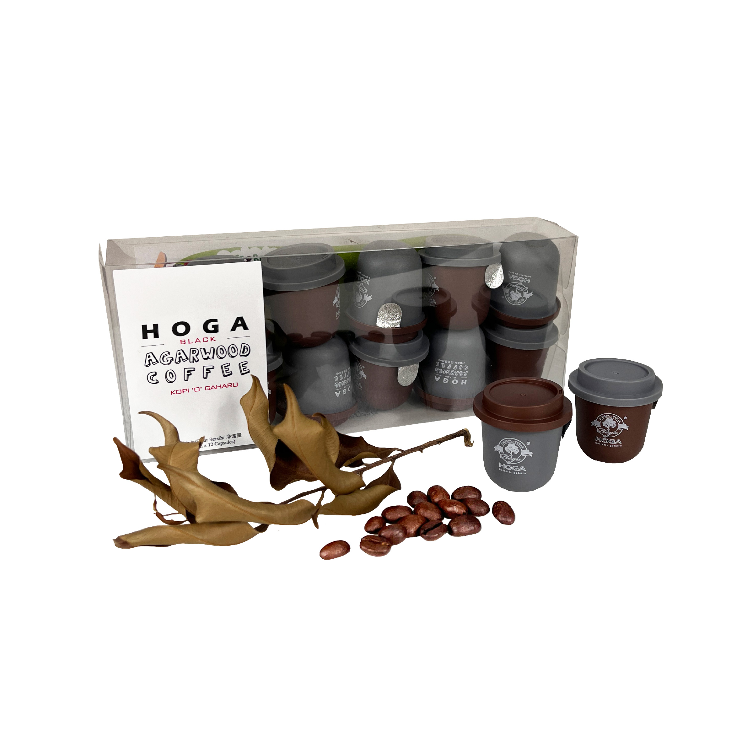 HOGA Agarwood Black Coffee (12 Capsules)