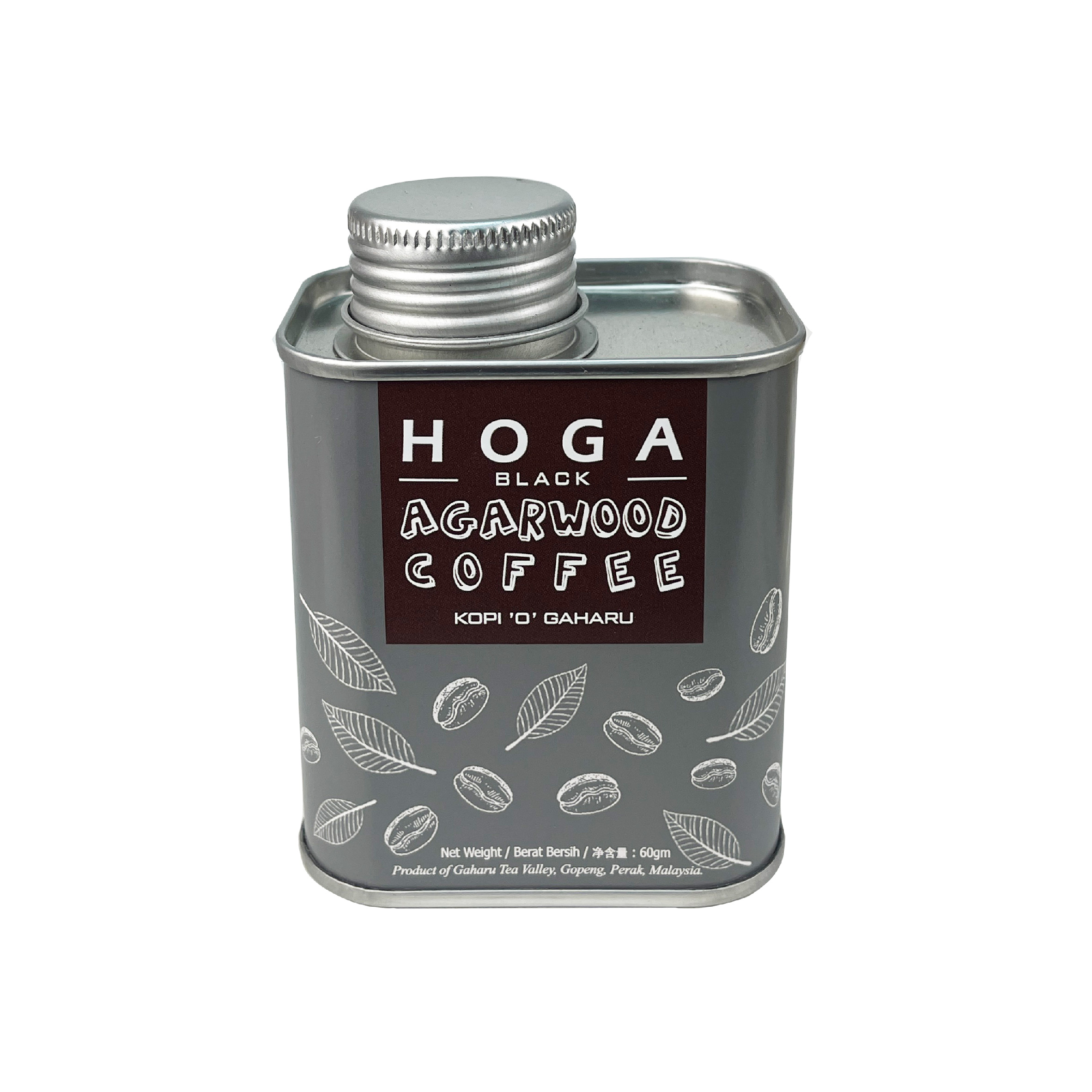 HOGA Agarwood Black Coffee (Tin)