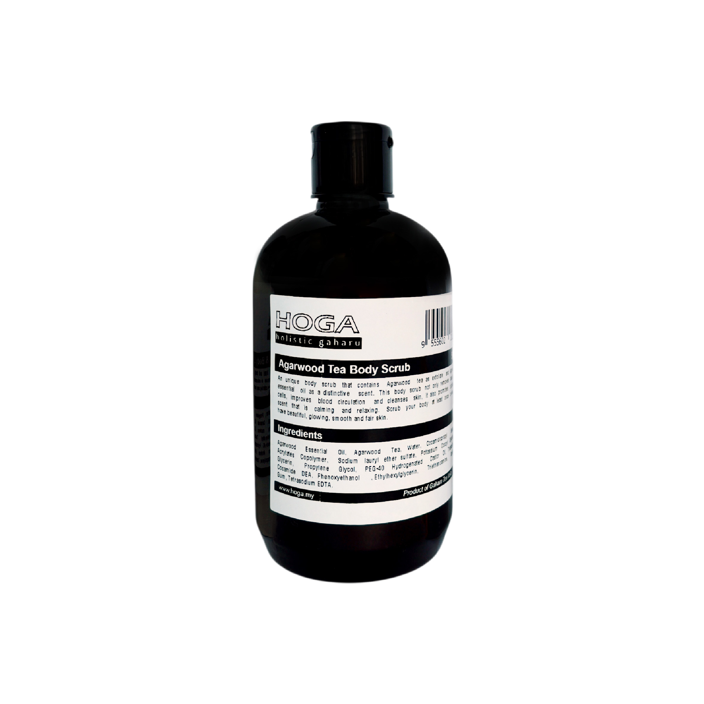 HOGA Agarwood Tea Body Scrub (500 ml)